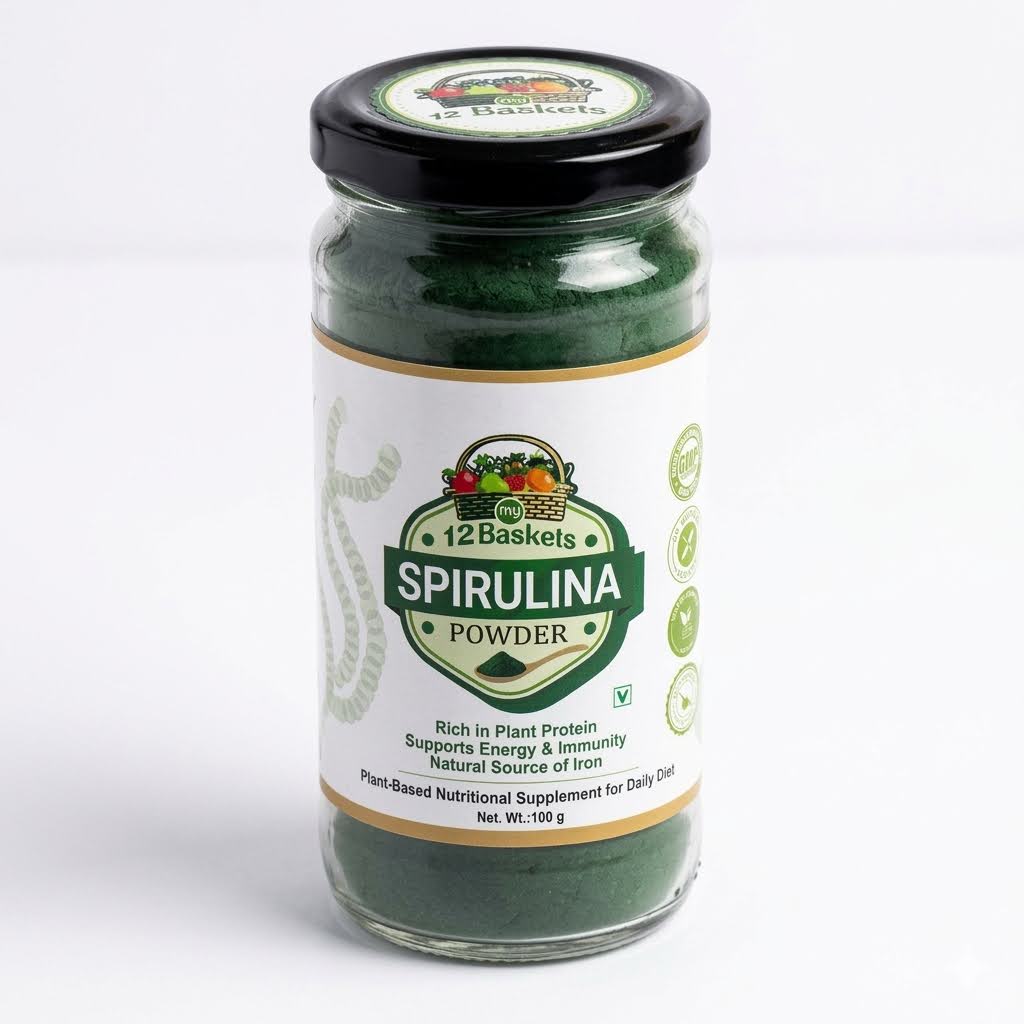 Premium Spirulina Powder – 100g