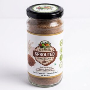 Premium Sprouted Ragi Flour – 100g