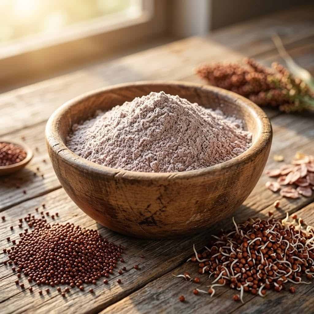 Premium Sprouted Ragi Flour – 100g - Image 2