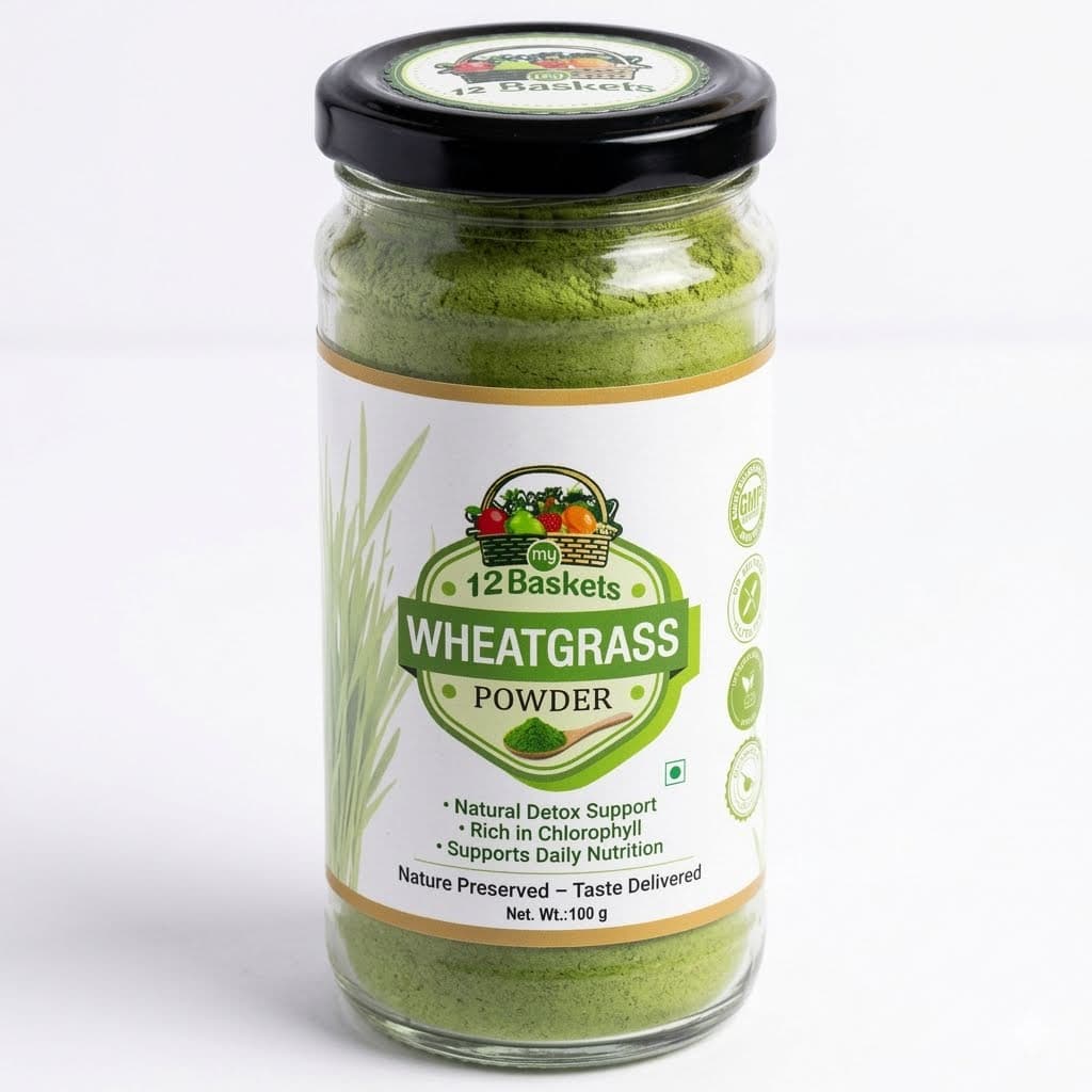 Premium Wheatgrass Powder – 100g